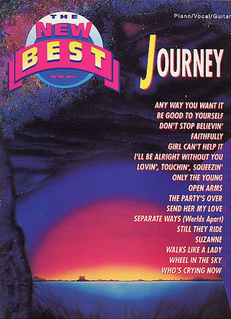 The New Best of Journey Piano, Vocal, Guitar scores gallery preview page 1