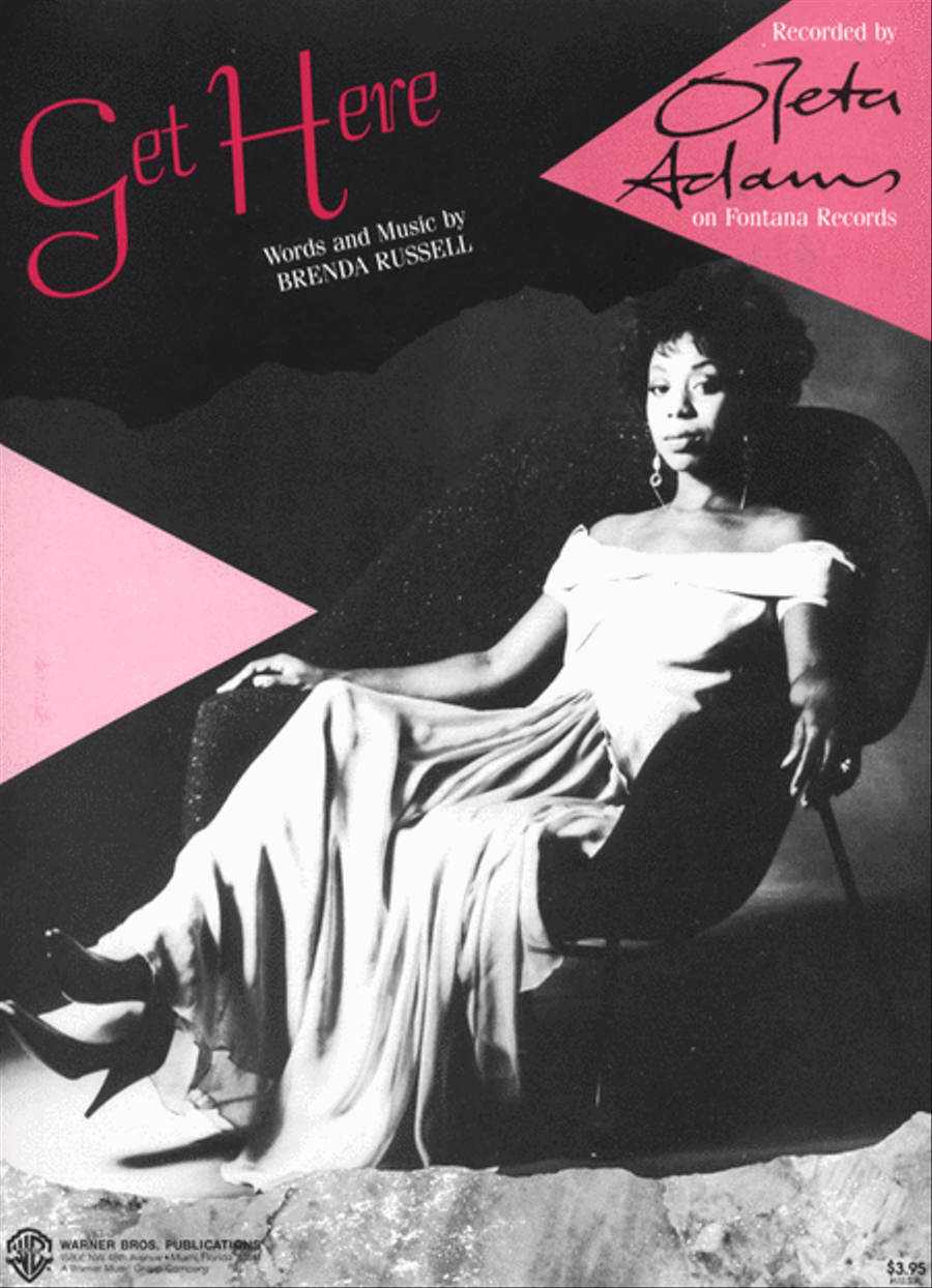 Get Here Piano, Vocal, Guitar scores gallery preview page 1