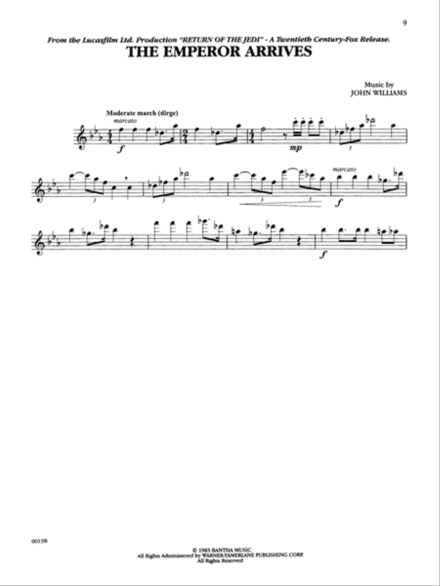 Music From Star Wars Trilogy Special Edition (flute) Flute Solo scores gallery preview page 4