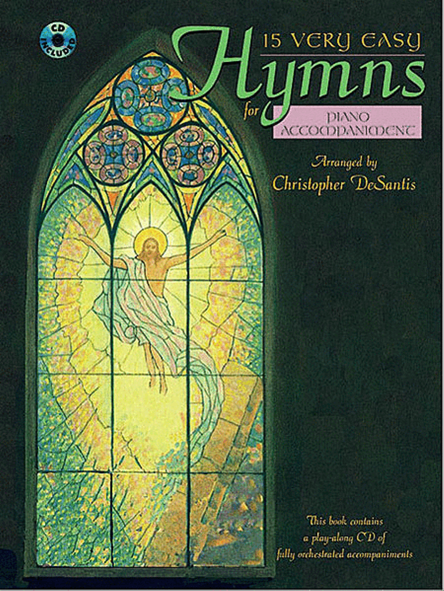 15 Very Easy Hymns Piano scores gallery preview page 1