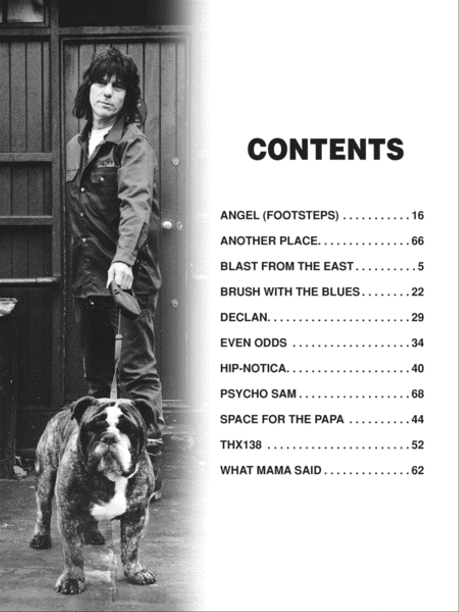 Jeff Beck -- Who Else! Electric Guitar scores gallery preview page 5