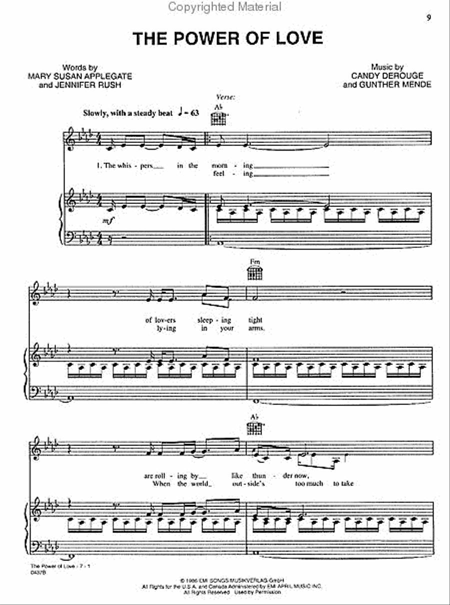Celine Dion -- All the Way . . . A Decade of Song Piano, Vocal, Guitar scores gallery preview page 2