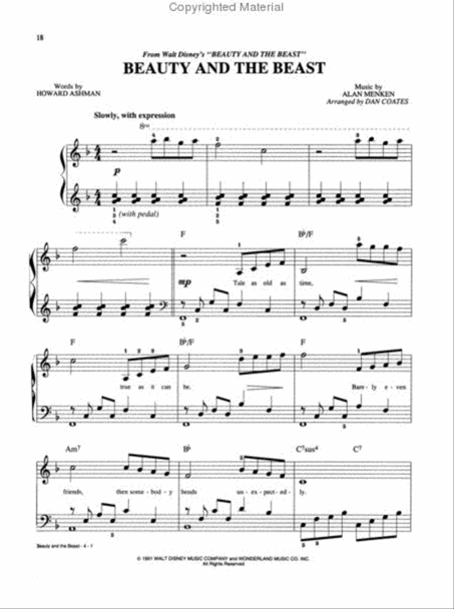 Celine Dion -- All the Way . . . A Decade of Song Easy Piano scores gallery preview page 3