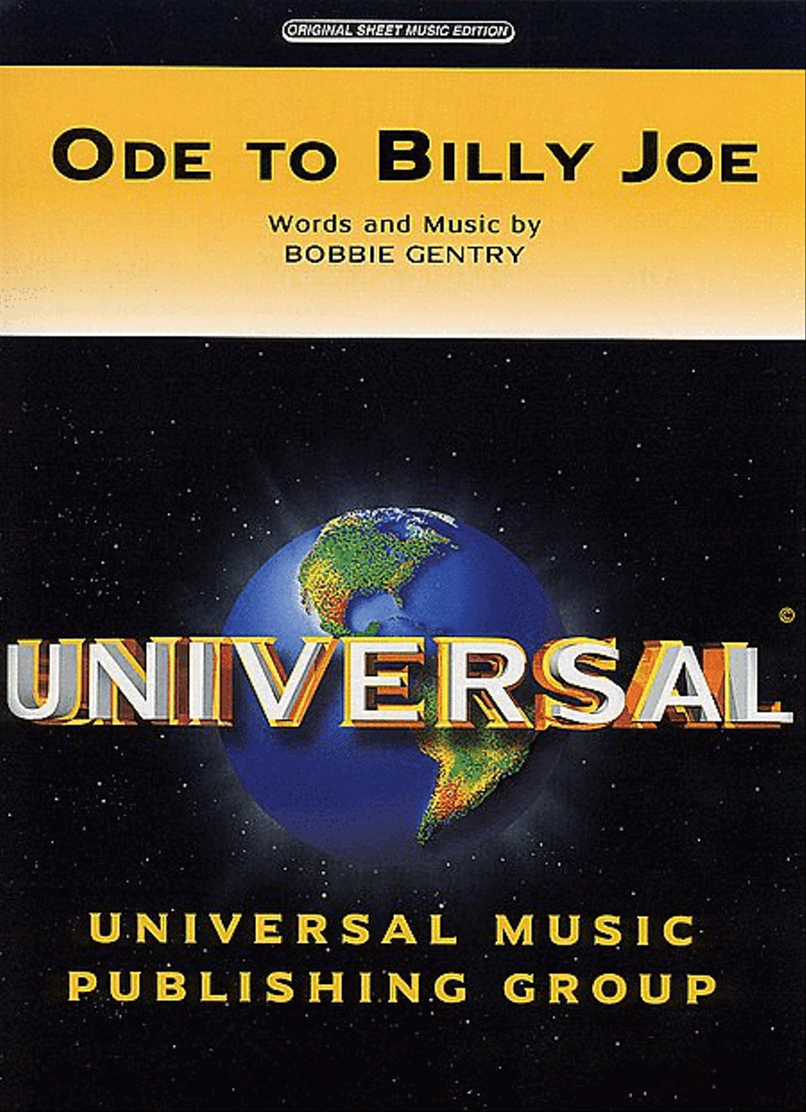 Ode To Billy Joe Piano, Vocal, Guitar scores gallery preview page 1