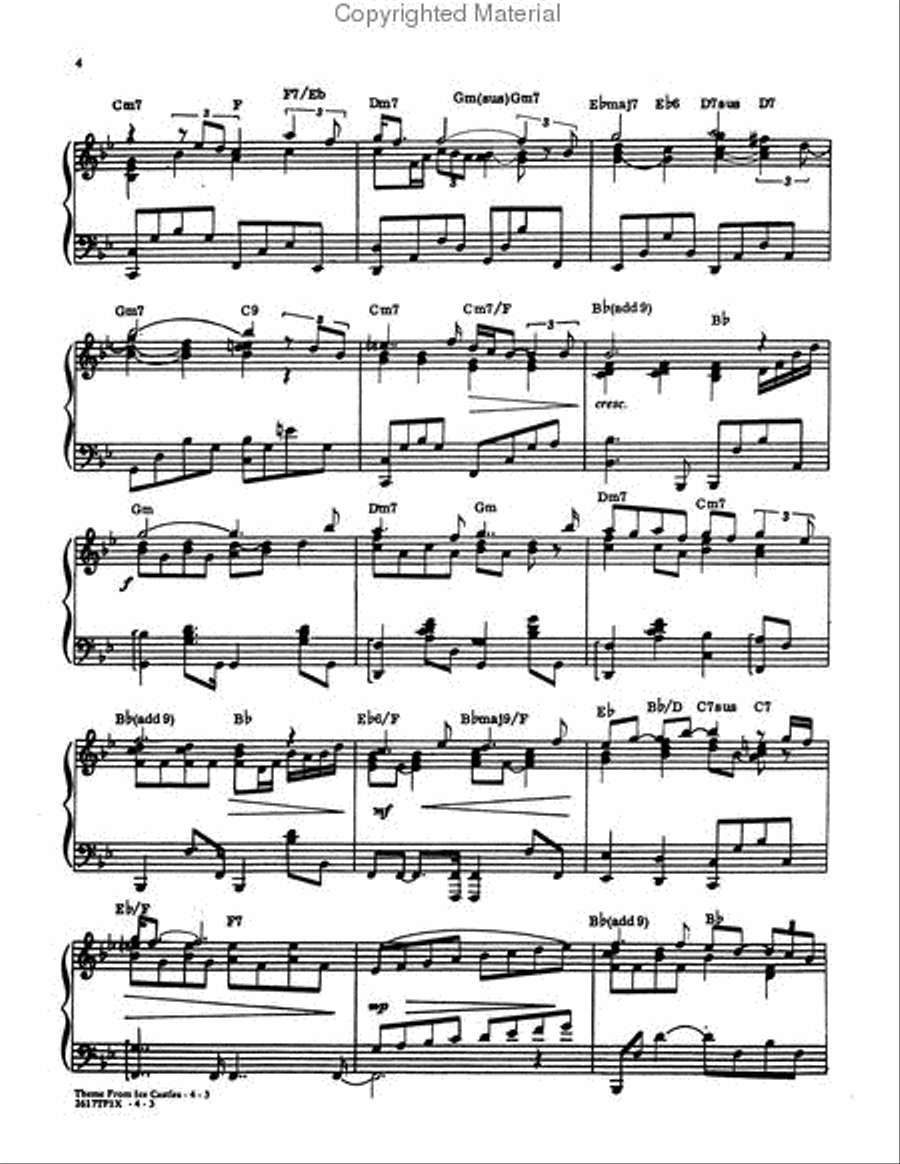 Theme from Ice Castles (Through the Eyes of Love) Small Ensemble scores gallery preview page 3
