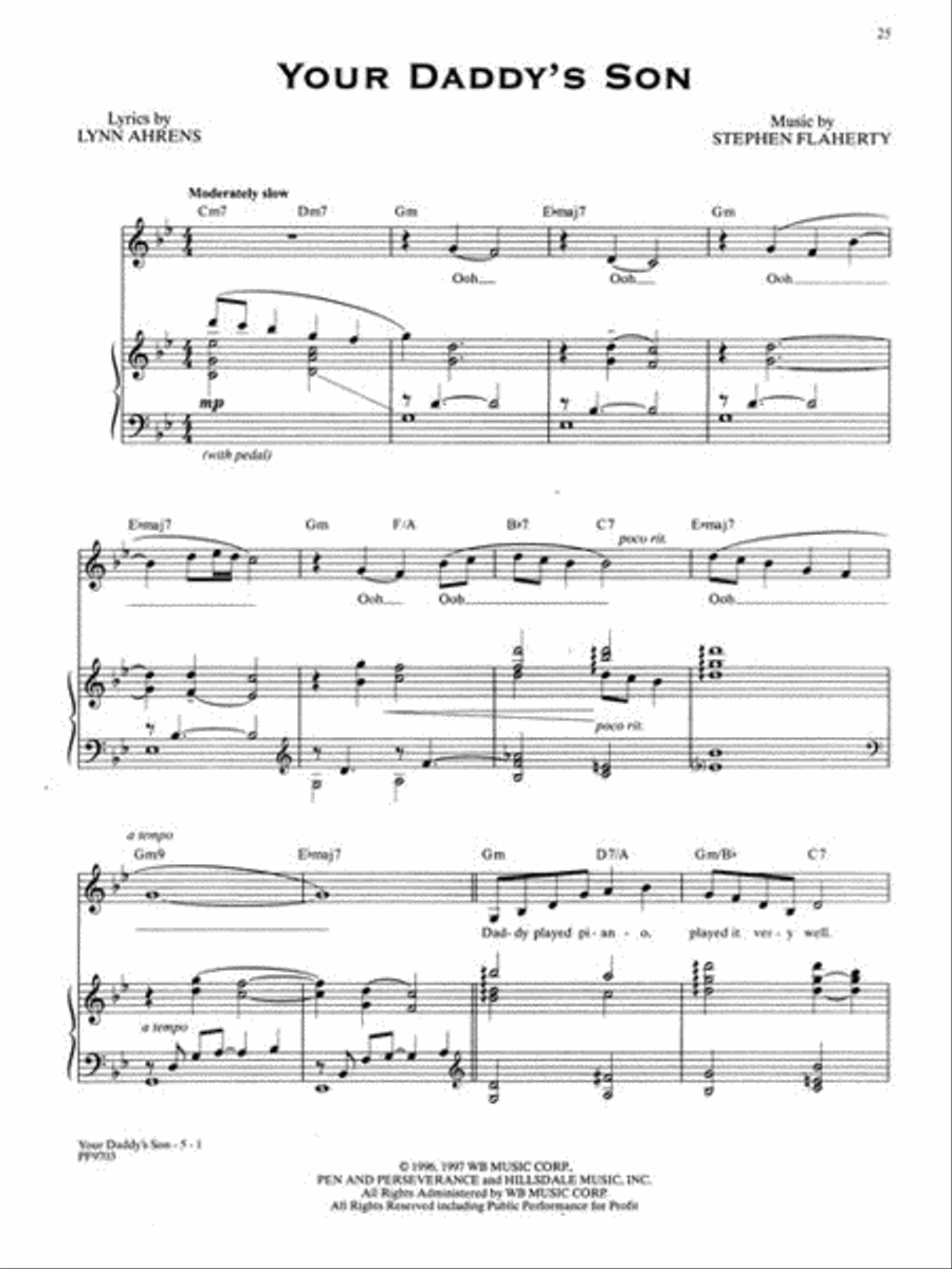 Ragtime Ragtime Piano, Vocal, Guitar scores gallery preview page 7