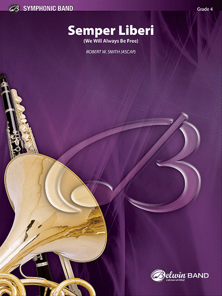 Semper Liberi (We Will Always Be Free) Concert Band scores gallery preview page 1