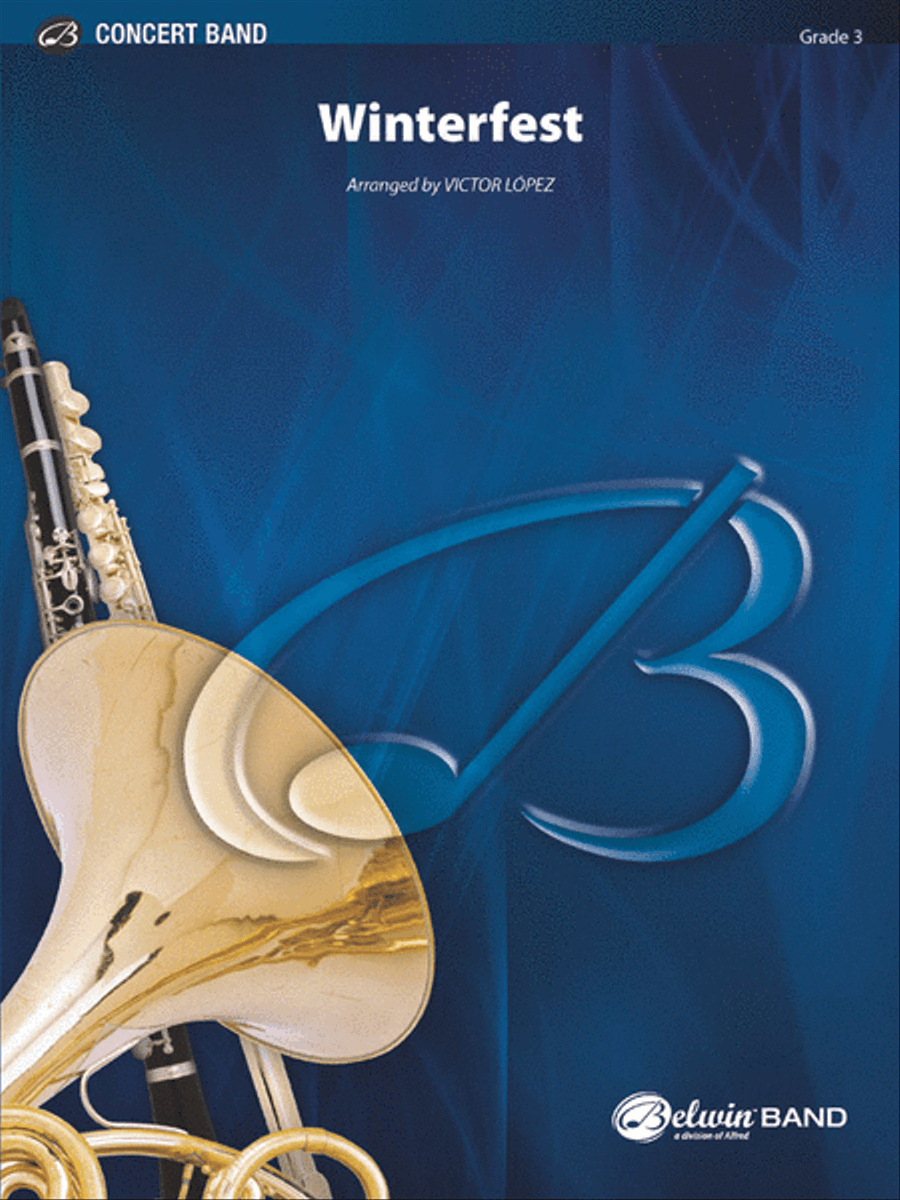 Winterfest Concert Band scores gallery preview page 1