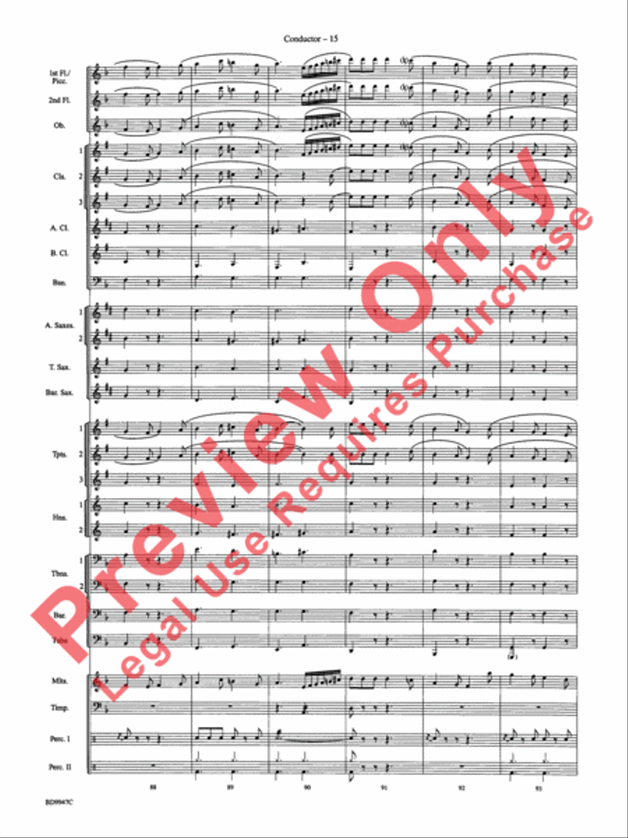 Chesapeake Chesapeake Concert Band scores gallery preview page 18