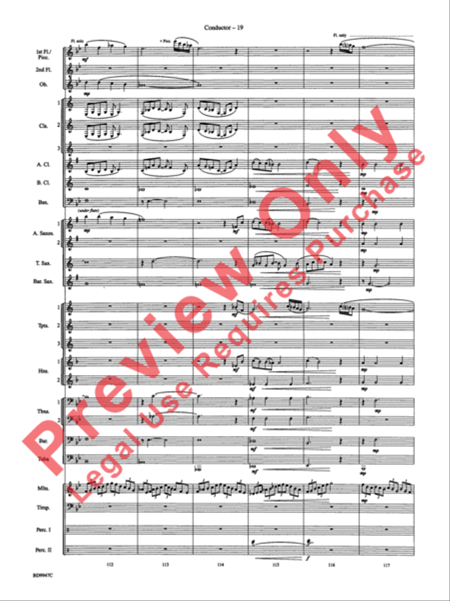 Chesapeake Chesapeake Concert Band scores gallery preview page 22