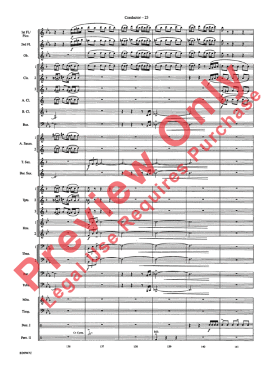 Chesapeake Chesapeake Concert Band scores gallery preview page 26