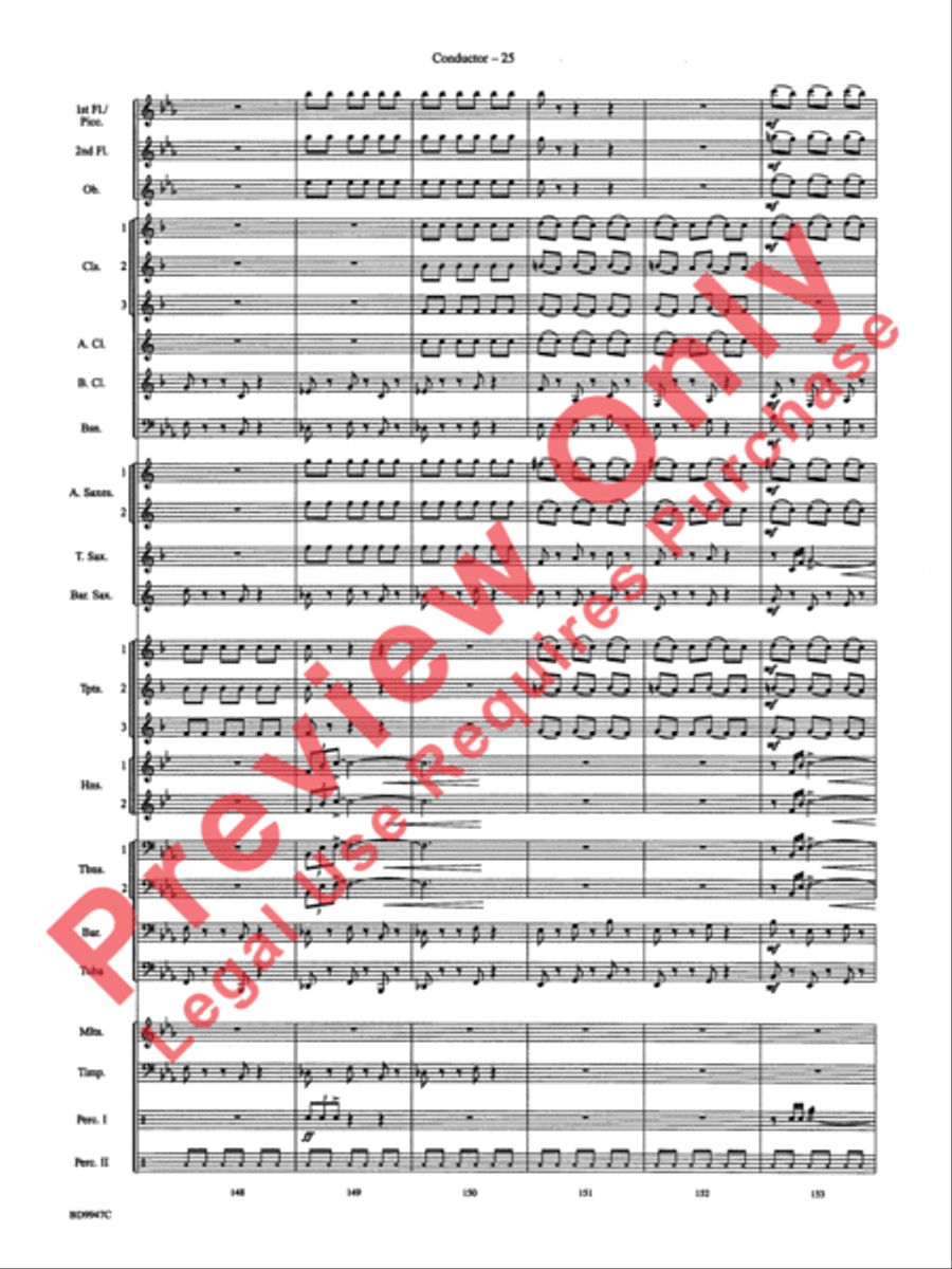 Chesapeake Chesapeake Concert Band scores gallery preview page 28