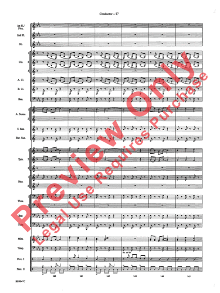 Chesapeake Chesapeake Concert Band scores gallery preview page 30