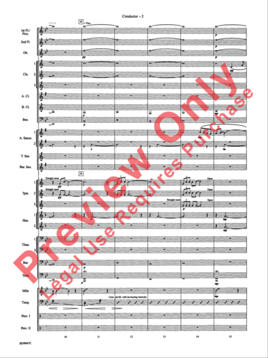 Chesapeake Chesapeake Concert Band scores gallery preview page 5
