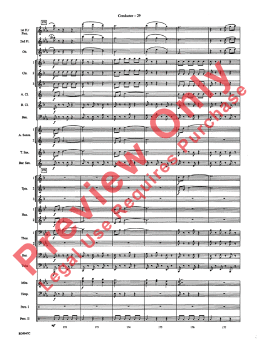 Chesapeake Chesapeake Concert Band scores gallery preview page 32