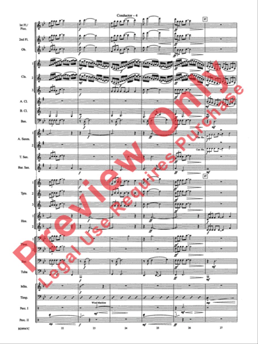 Chesapeake Chesapeake Concert Band scores gallery preview page 7