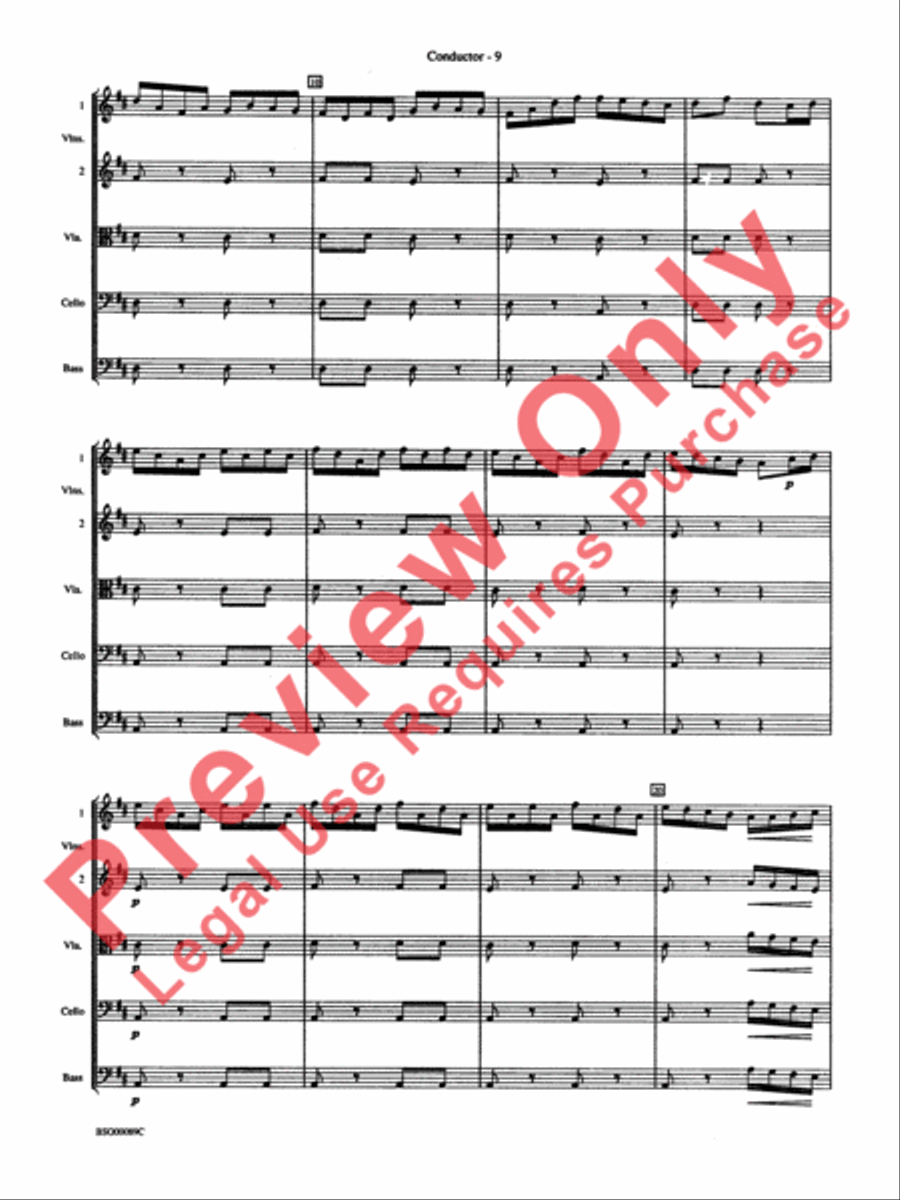 Queen Noor Suite Queen Noor Suite String Orchestra scores gallery preview page 12