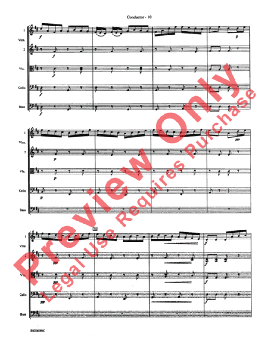 Queen Noor Suite Queen Noor Suite String Orchestra scores gallery preview page 13