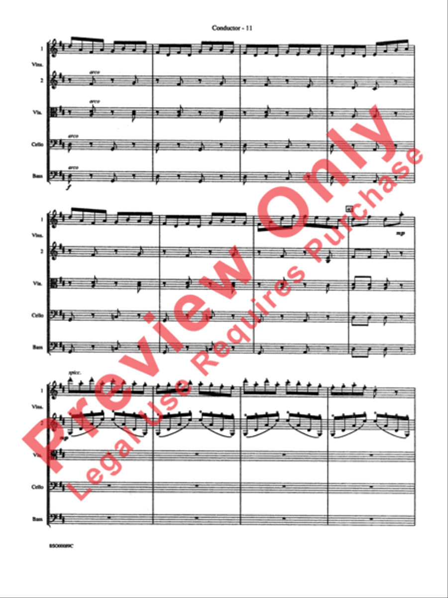 Queen Noor Suite Queen Noor Suite String Orchestra scores gallery preview page 14