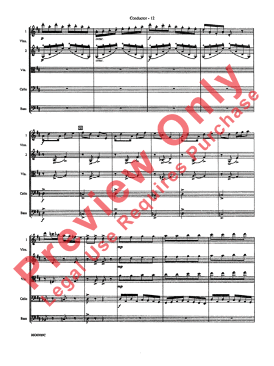 Queen Noor Suite Queen Noor Suite String Orchestra scores gallery preview page 15