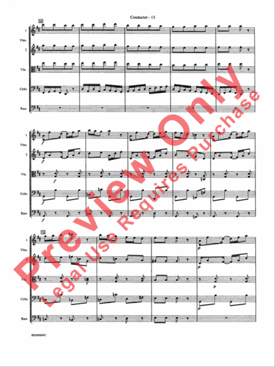 Queen Noor Suite Queen Noor Suite String Orchestra scores gallery preview page 16