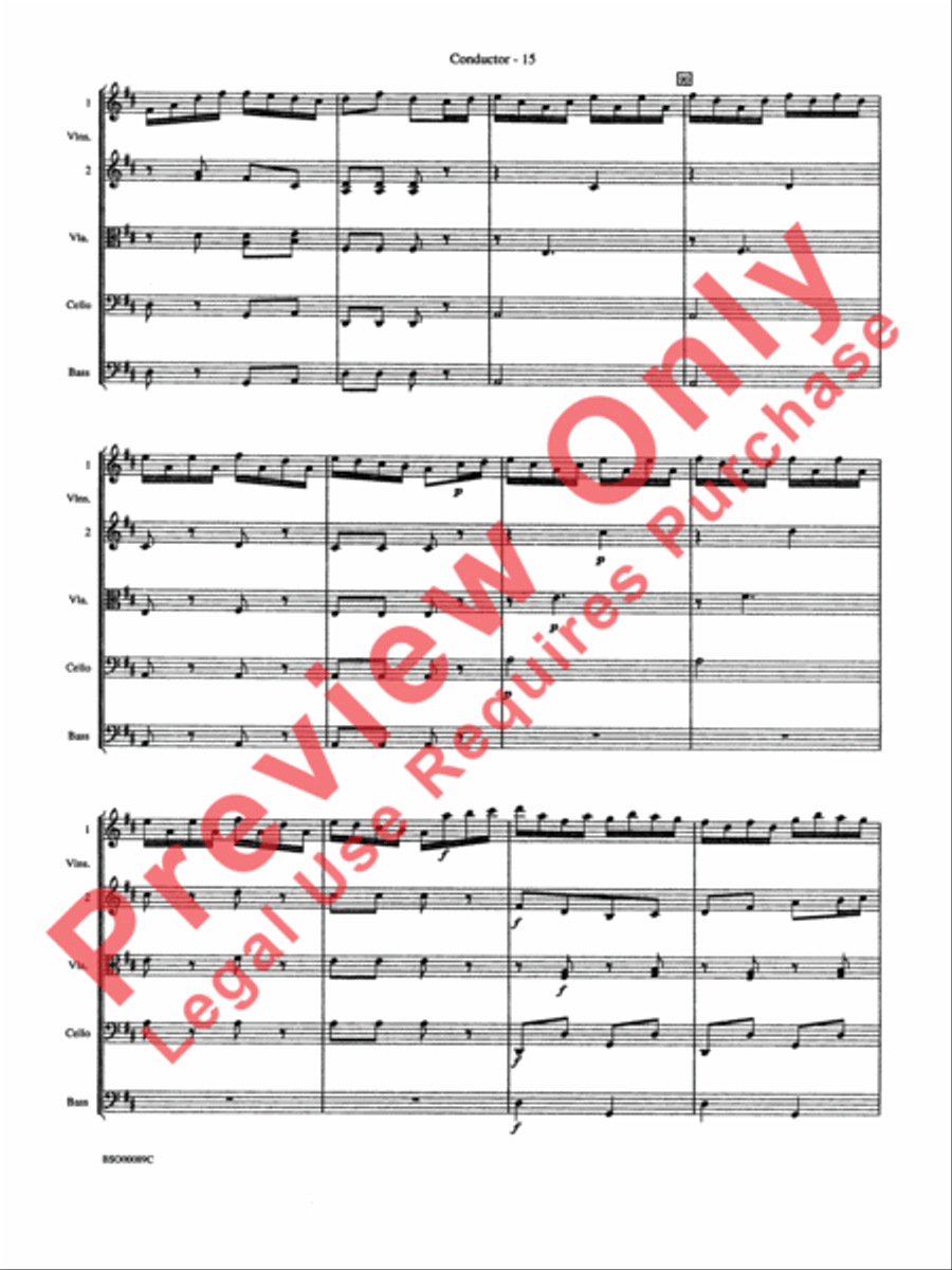 Queen Noor Suite Queen Noor Suite String Orchestra scores gallery preview page 18