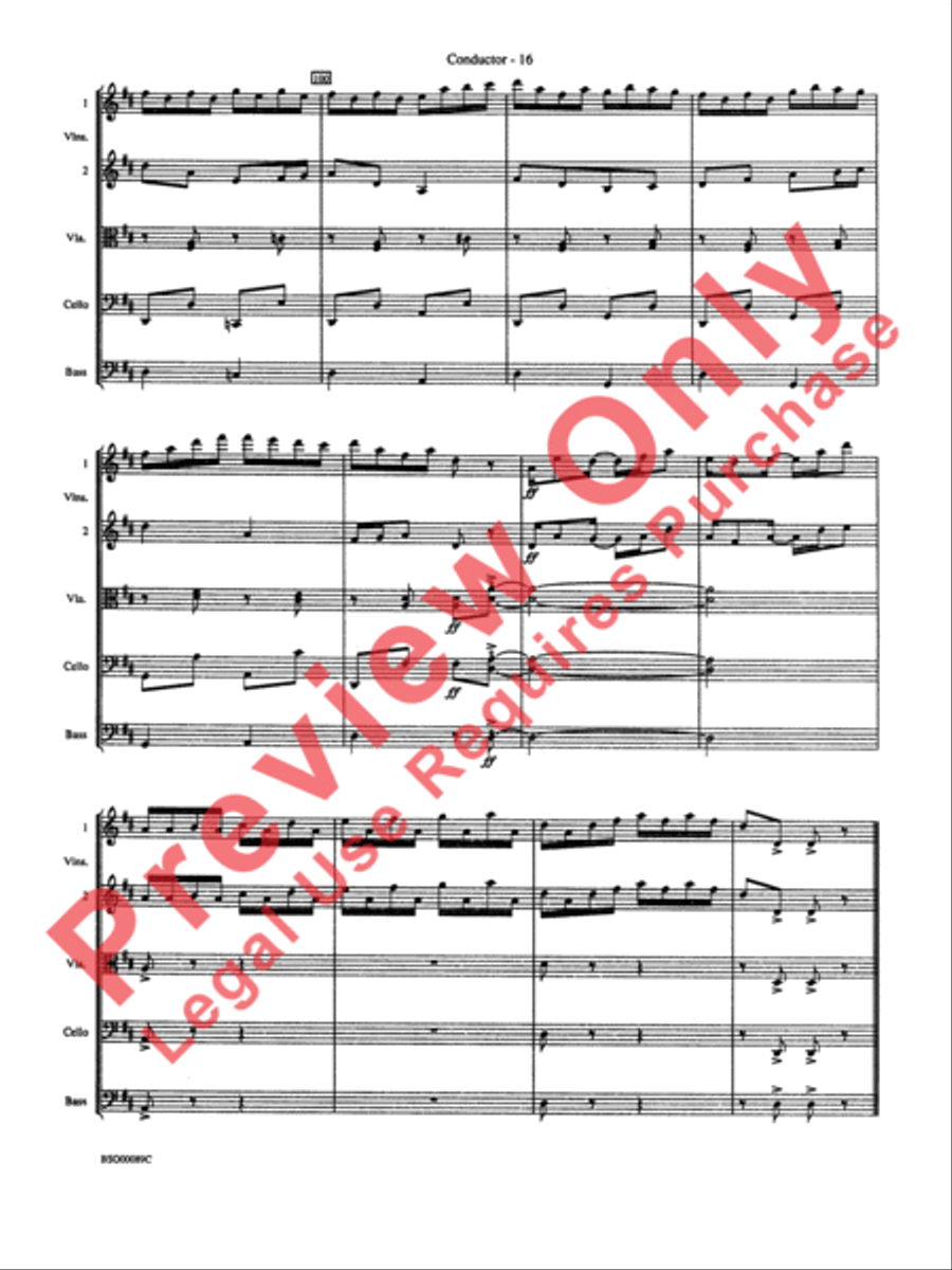 Queen Noor Suite Queen Noor Suite String Orchestra scores gallery preview page 19
