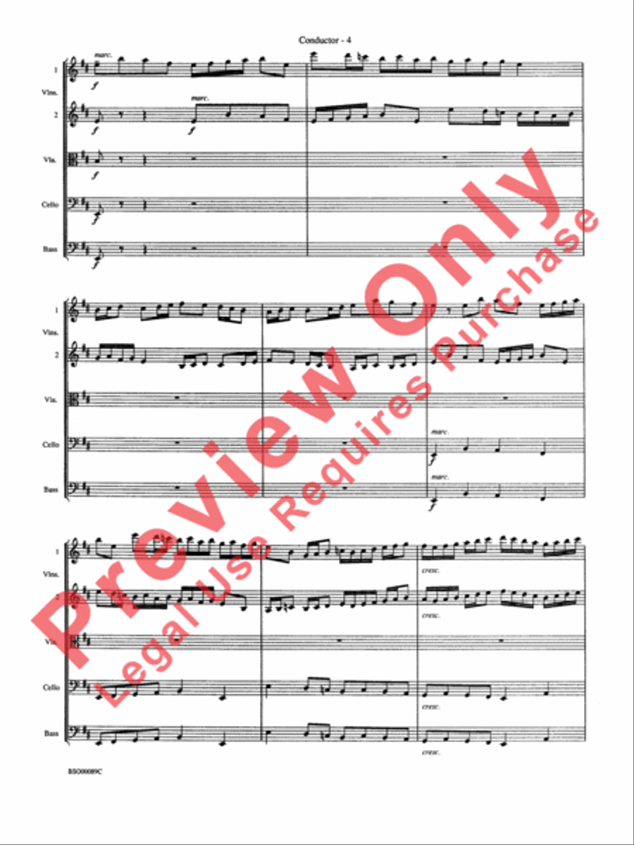 Queen Noor Suite Queen Noor Suite String Orchestra scores gallery preview page 7