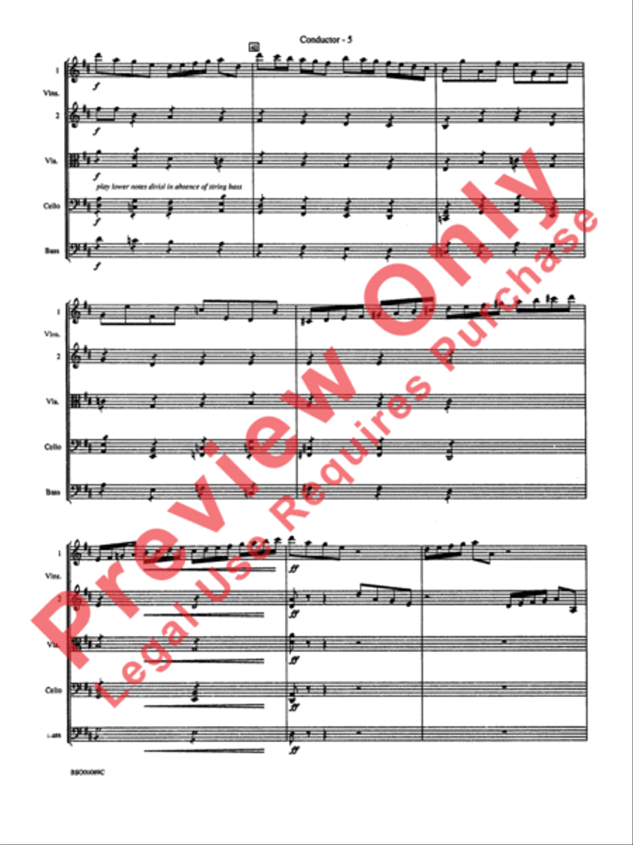 Queen Noor Suite Queen Noor Suite String Orchestra scores gallery preview page 8
