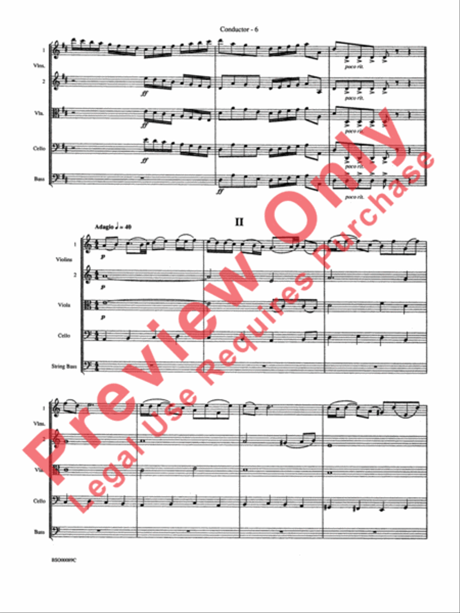 Queen Noor Suite Queen Noor Suite String Orchestra scores gallery preview page 9