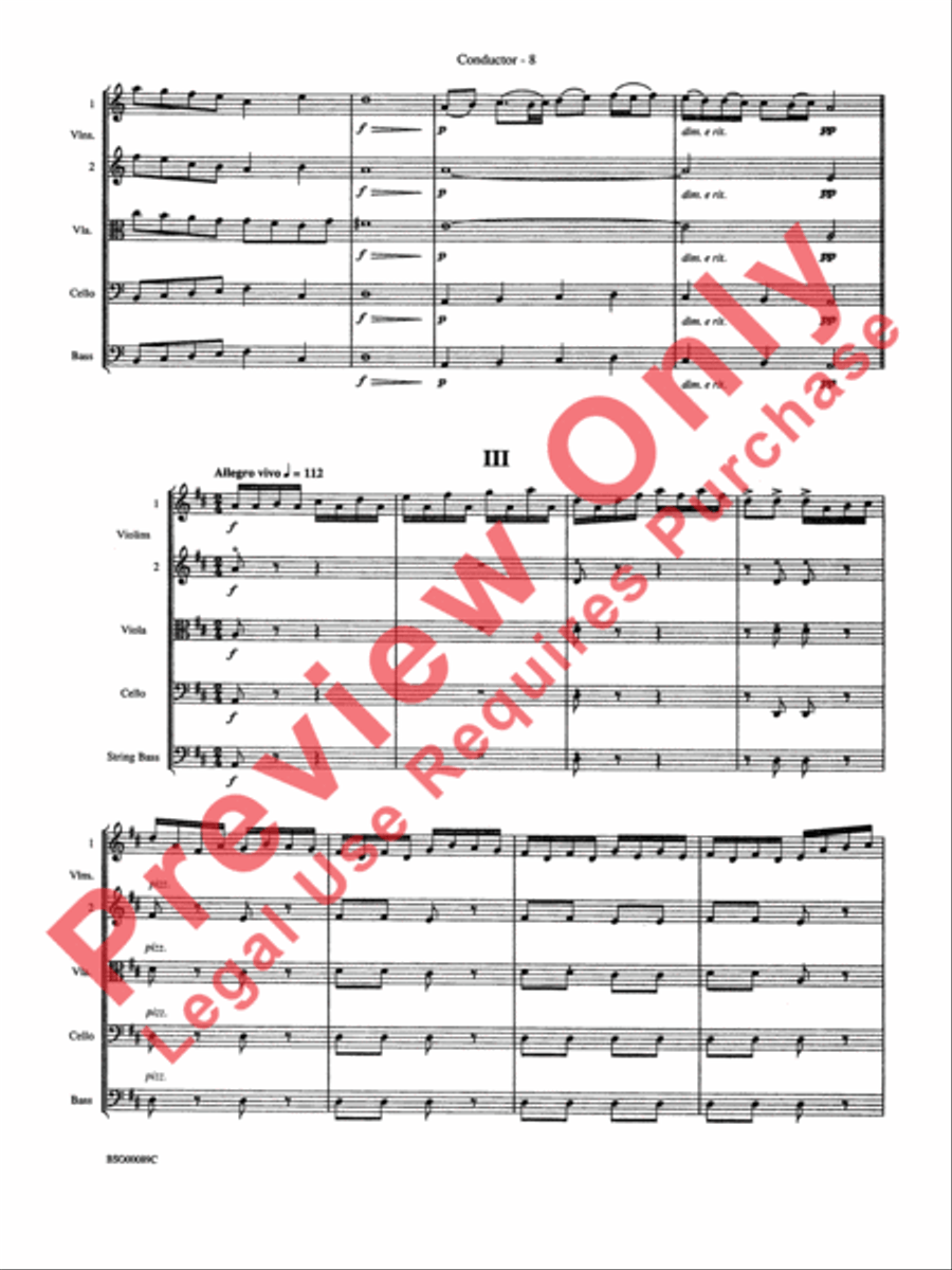 Queen Noor Suite Queen Noor Suite String Orchestra scores gallery preview page 11