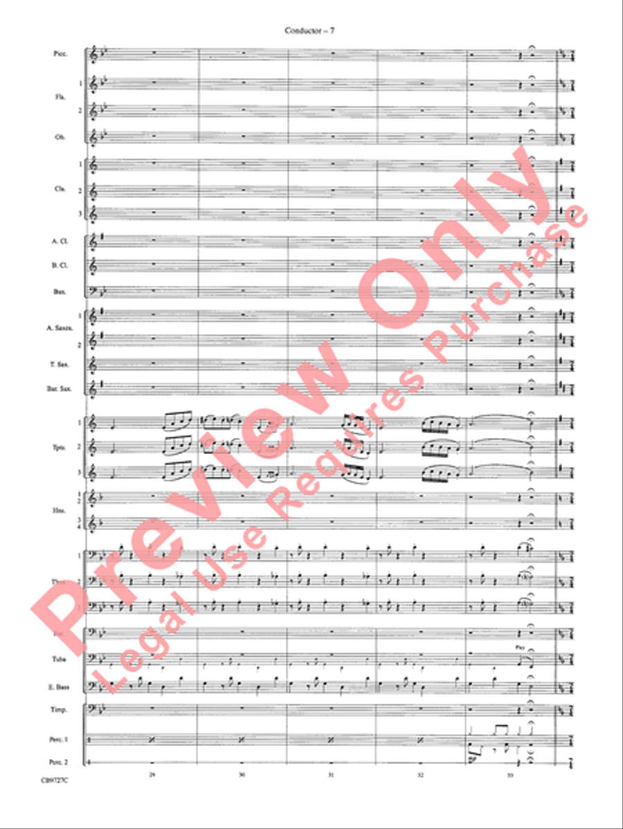 Dave Brubeck: It's About Time Concert Band scores gallery preview page 10