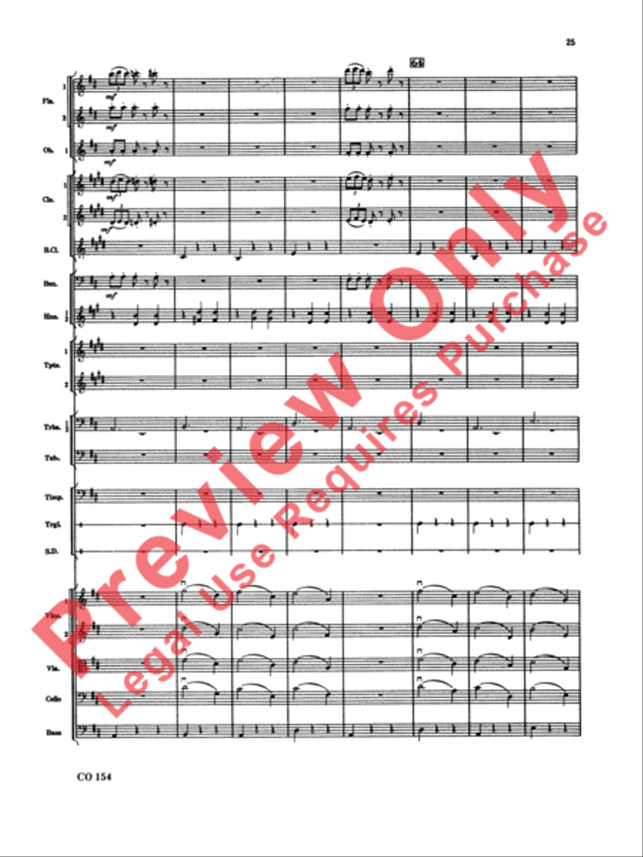 Nutcracker Ballet, Set I (Dance of the Sugar Plum Fairy and Waltz of the Flowers) Full Orchestra scores gallery preview page 26