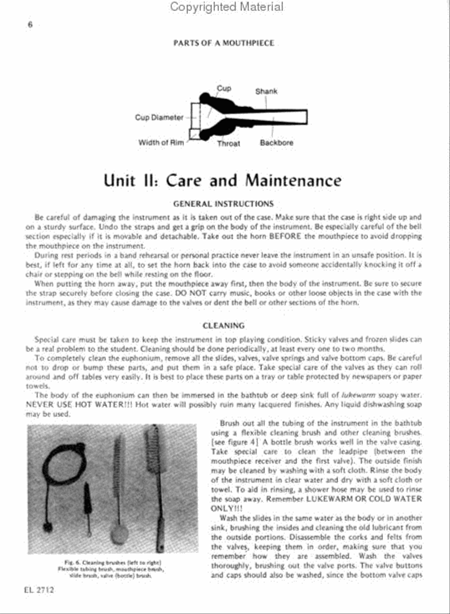 Practical Hints on Playing the Baritone Baritone Horn scores gallery preview page 2