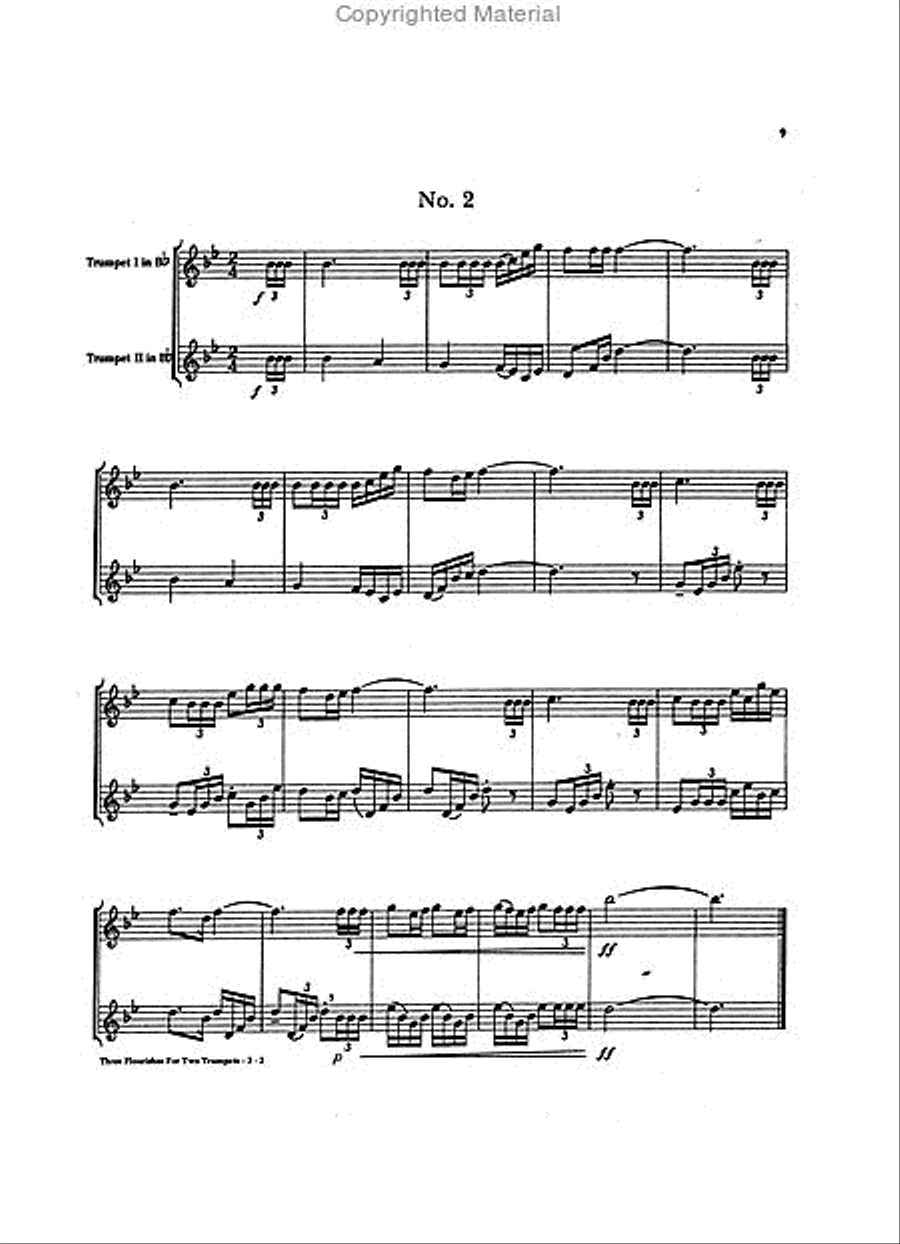 Belwin Master Duets (Trumpet), Volume 1 Trumpet Duet scores gallery preview page 4