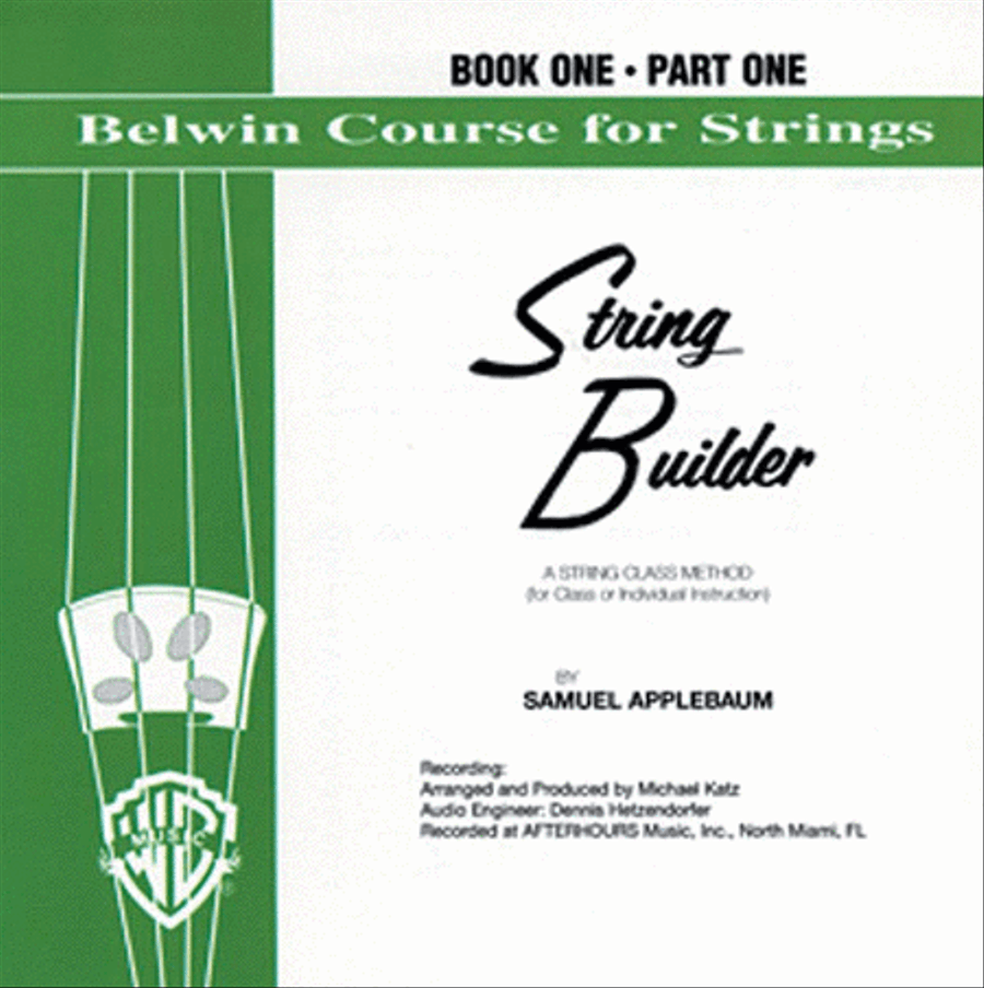 Belwin String Builder Accompaniment Recordings, Book 1 Chamber Orchestra scores gallery preview page 1