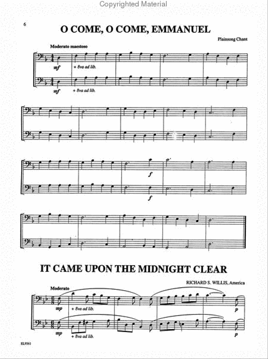 Christmas Duets for All (Holiday Songs from Around the World) Small Ensemble scores gallery preview page 3