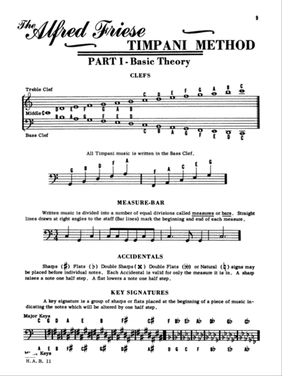 The Complete Timpani Method Percussion scores gallery preview page 3