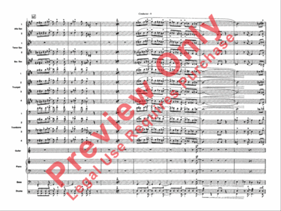 Take the A Train Take the A Train Jazz Ensemble scores gallery preview page 12