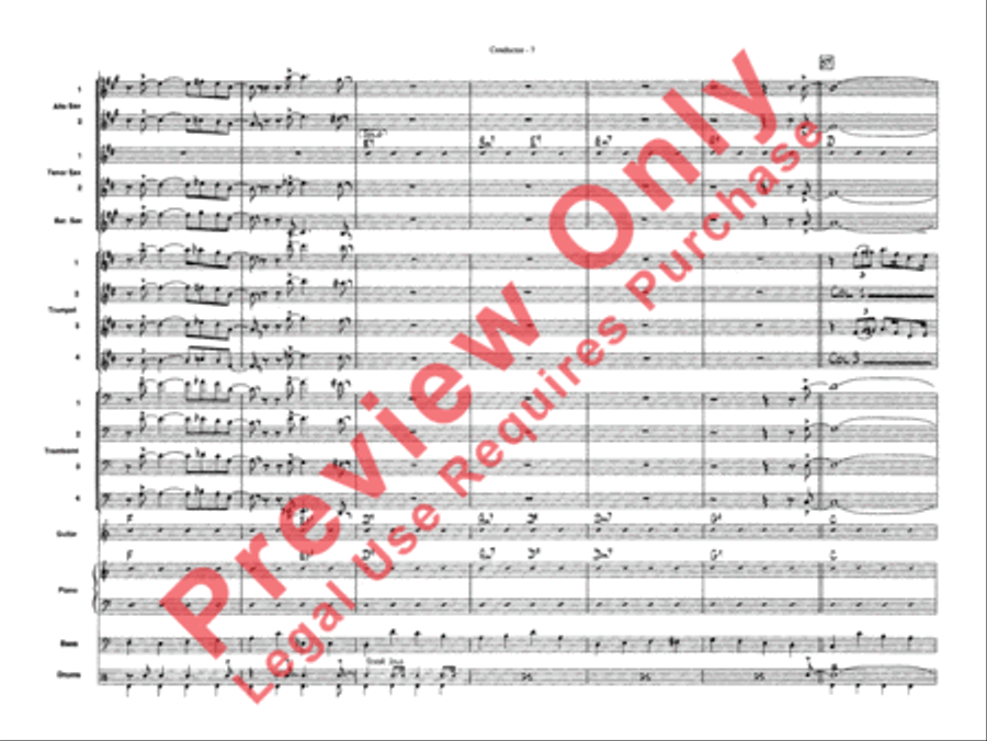 Take the A Train Take the A Train Jazz Ensemble scores gallery preview page 10
