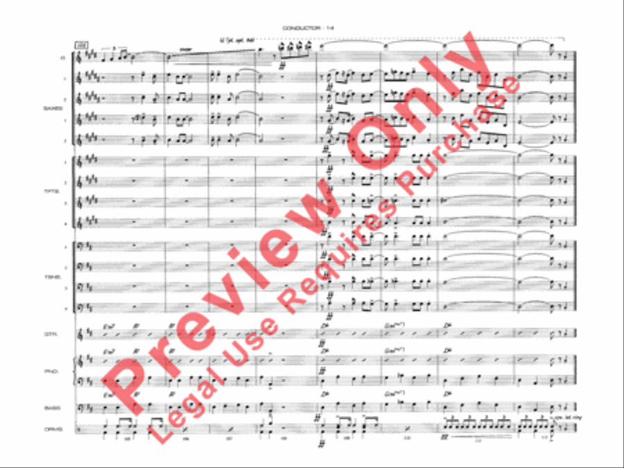Begin the Beguine Begin the Beguine Jazz Ensemble scores gallery preview page 17