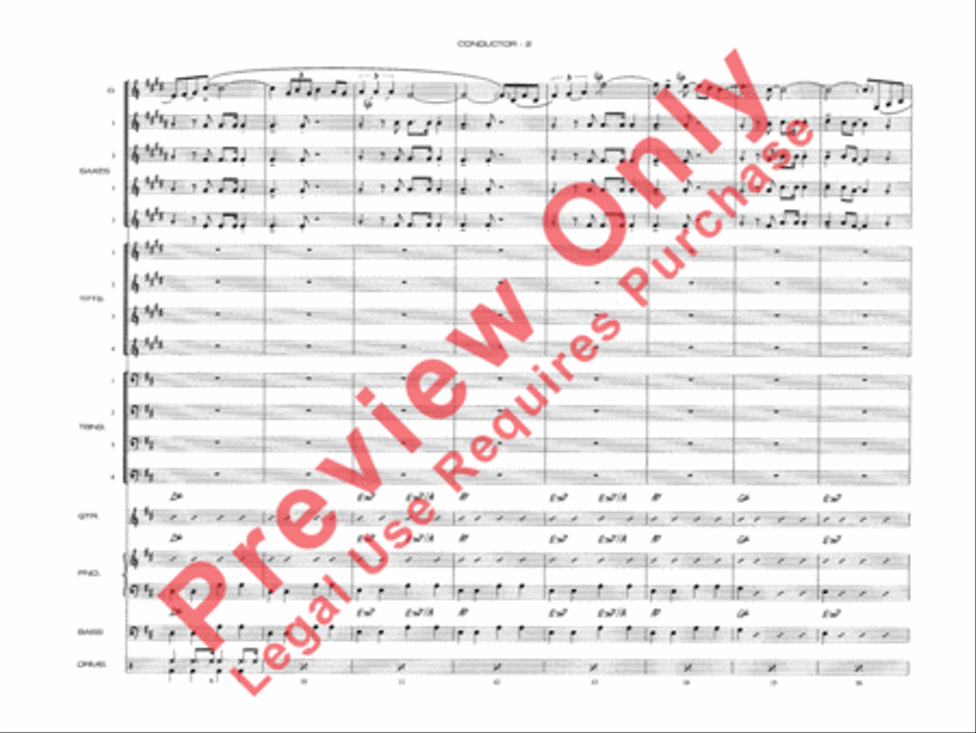 Begin the Beguine Begin the Beguine Jazz Ensemble scores gallery preview page 5