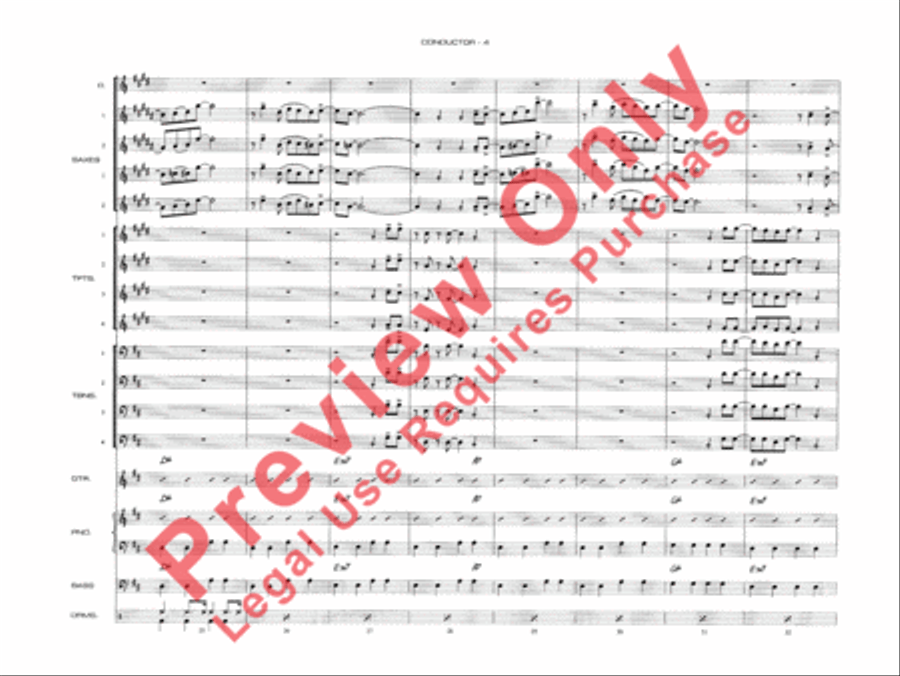 Begin the Beguine Begin the Beguine Jazz Ensemble scores gallery preview page 7