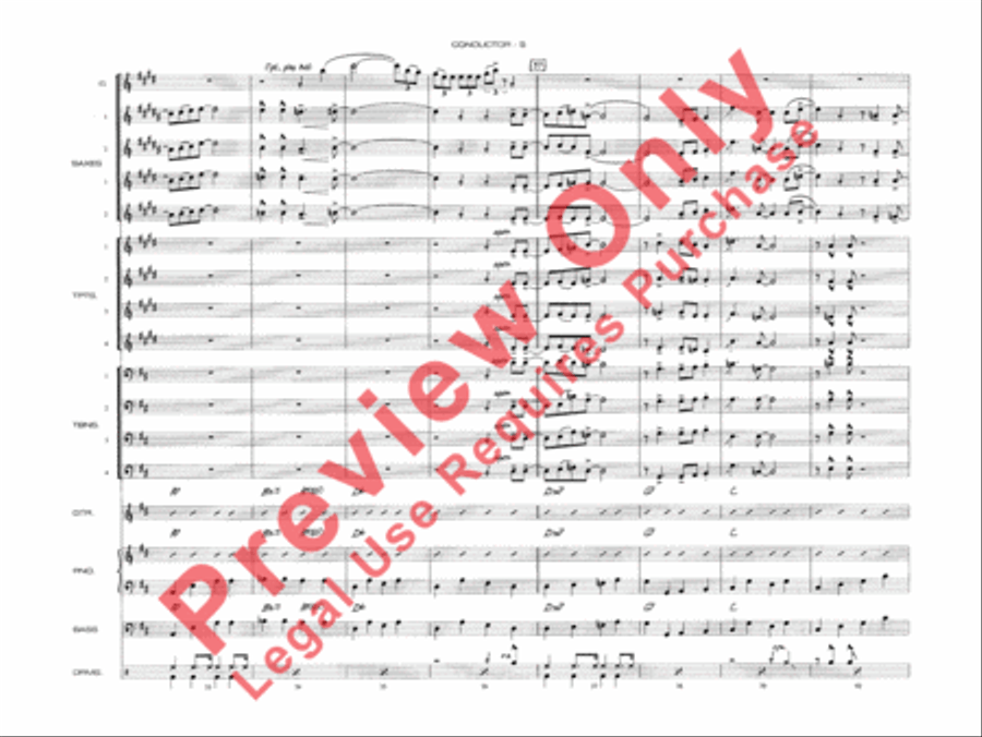 Begin the Beguine Begin the Beguine Jazz Ensemble scores gallery preview page 8