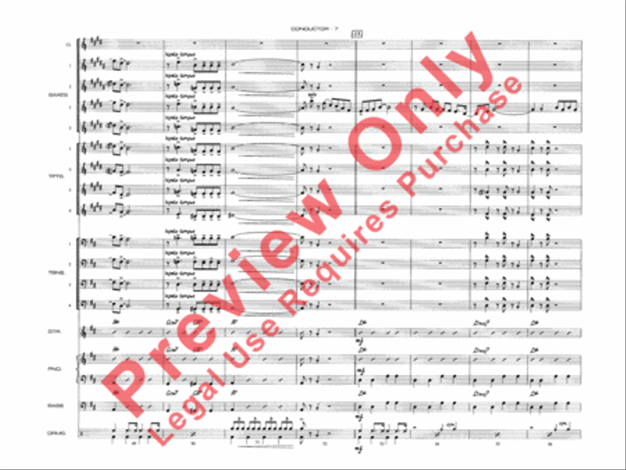 Begin the Beguine Begin the Beguine Jazz Ensemble scores gallery preview page 10