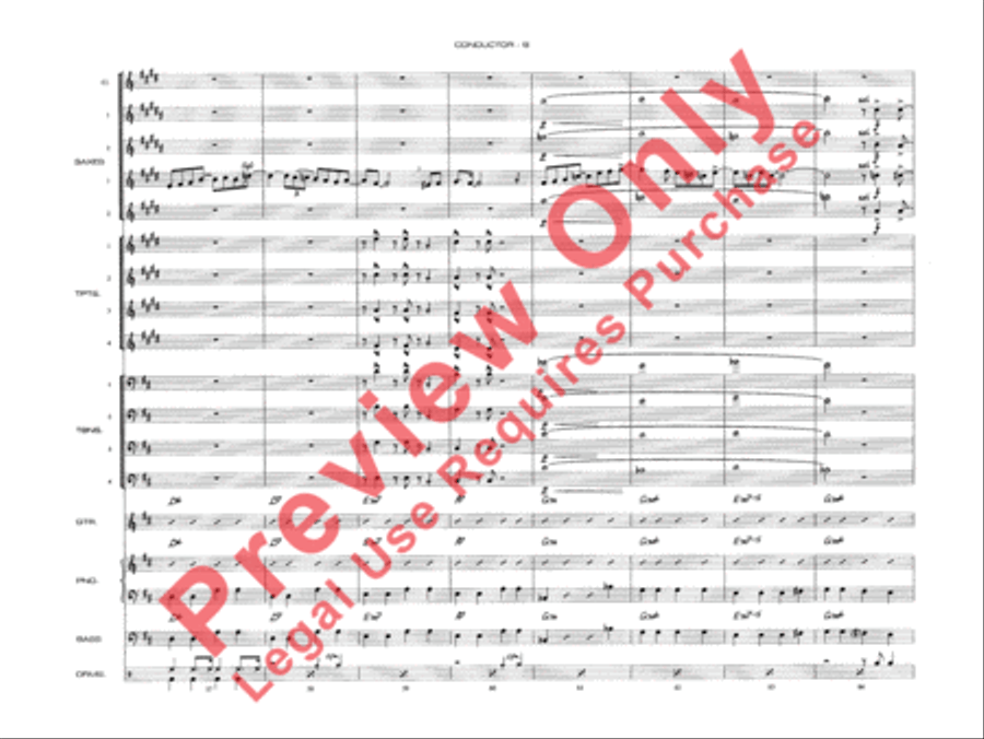 Begin the Beguine Begin the Beguine Jazz Ensemble scores gallery preview page 11