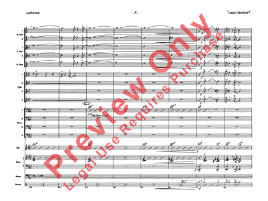 Lassus Trombone Lassus Trombone Jazz Ensemble scores gallery preview page 12