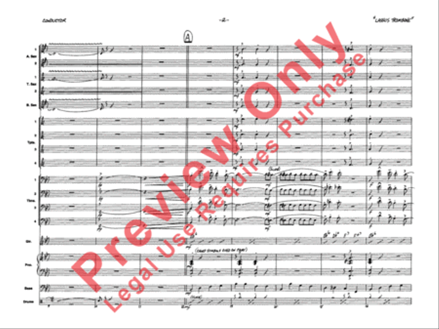 Lassus Trombone Lassus Trombone Jazz Ensemble scores gallery preview page 5