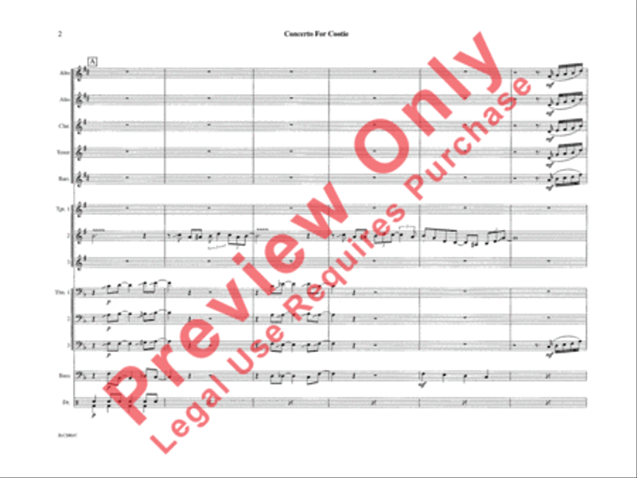 Concerto for Cootie Concerto for Cootie Jazz Ensemble scores gallery preview page 7