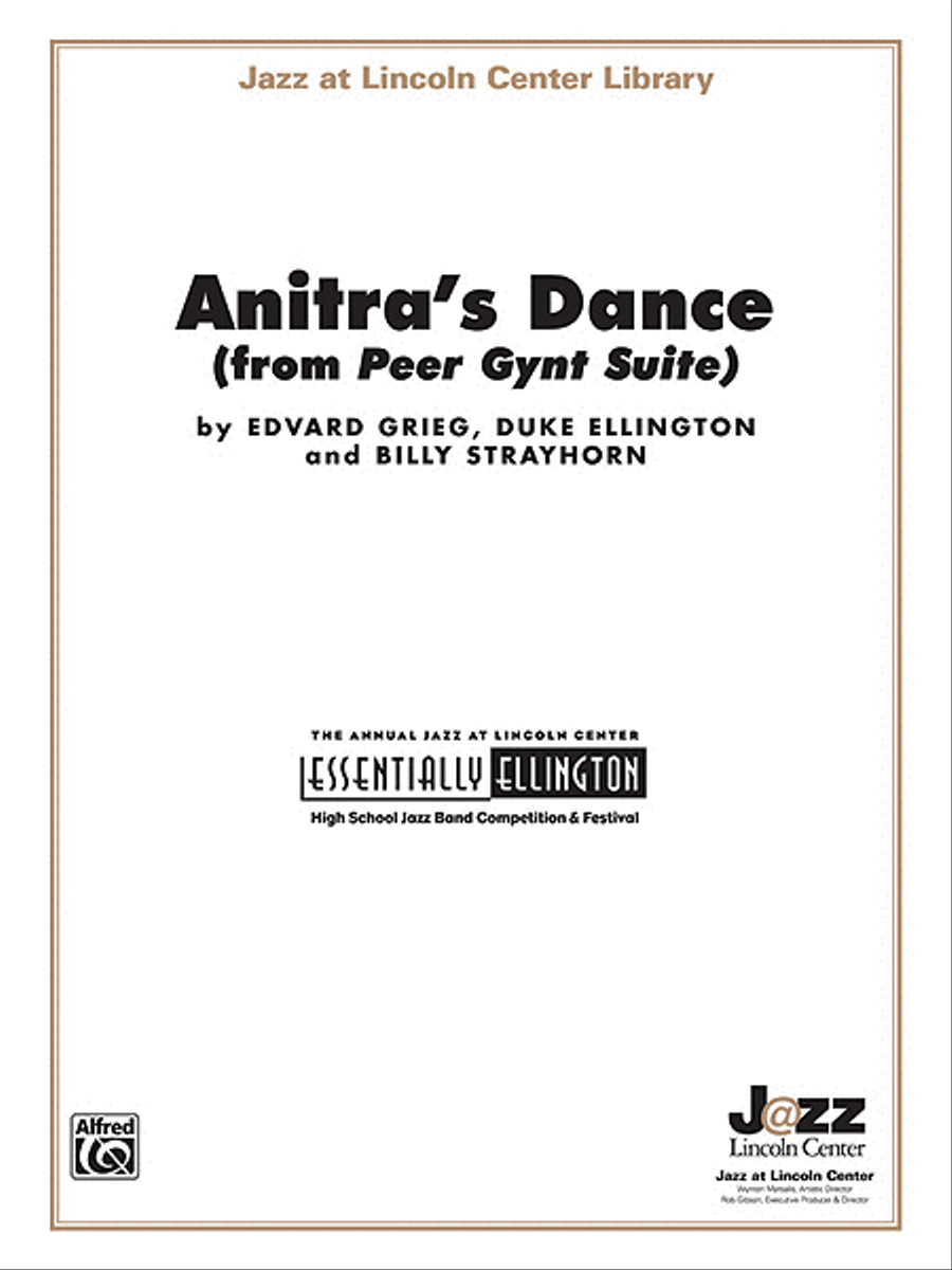 Anitra's Dance (from Peer Gynt Suite) Jazz Ensemble scores gallery preview page 1